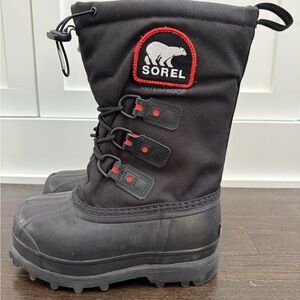 Sorel Snow Boots Black Waterproof Omni Heat
